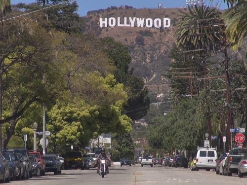 Hollywood sign